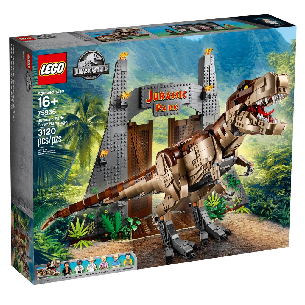 religie Nederigheid balans Grootste LEGO dino | Jurassic Park T-Rex Rampage - Veel Bouwplezier!