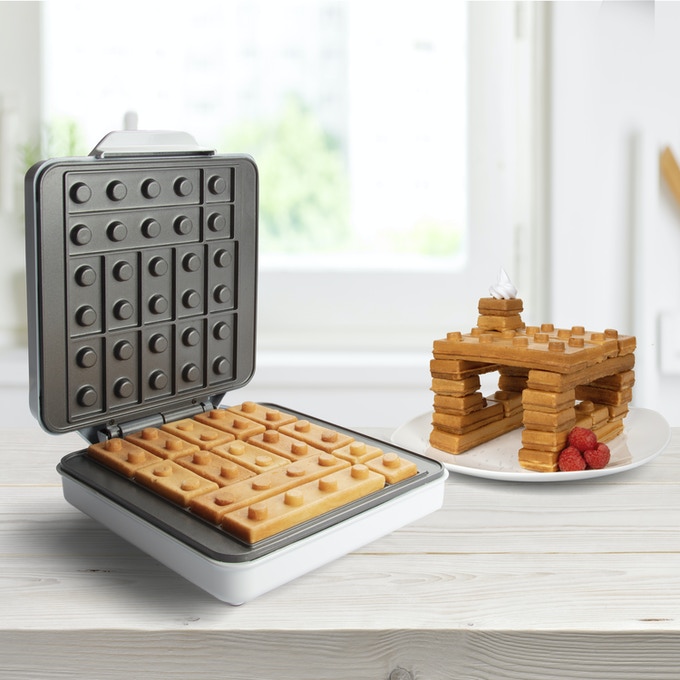 hout Doe voorzichtig vertegenwoordiger Building Brick Waffle Maker | Bouwen met wafels - Veel Bouwplezier!